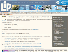Tablet Screenshot of lip6.fr