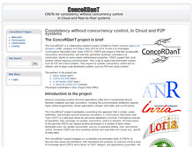 Tablet Screenshot of concordant.lip6.fr