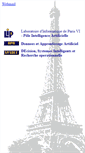 Mobile Screenshot of connex.lip6.fr